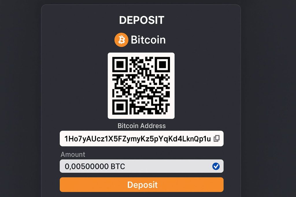 Bitcoin Casino Deposit