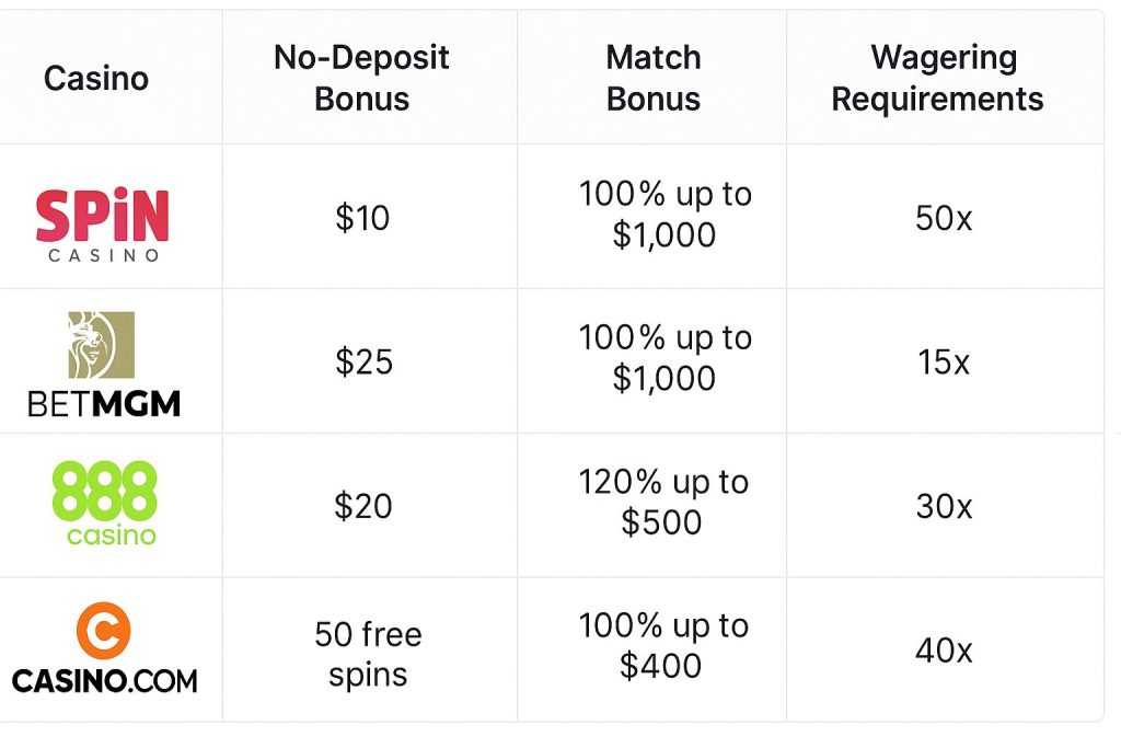 casino’s bonus terms
