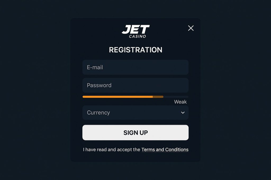 Jet Casino Sign Up Now