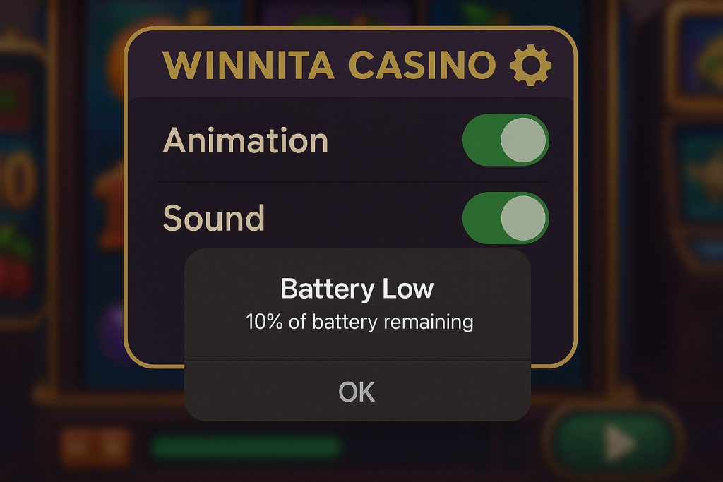 winnita casino game settings