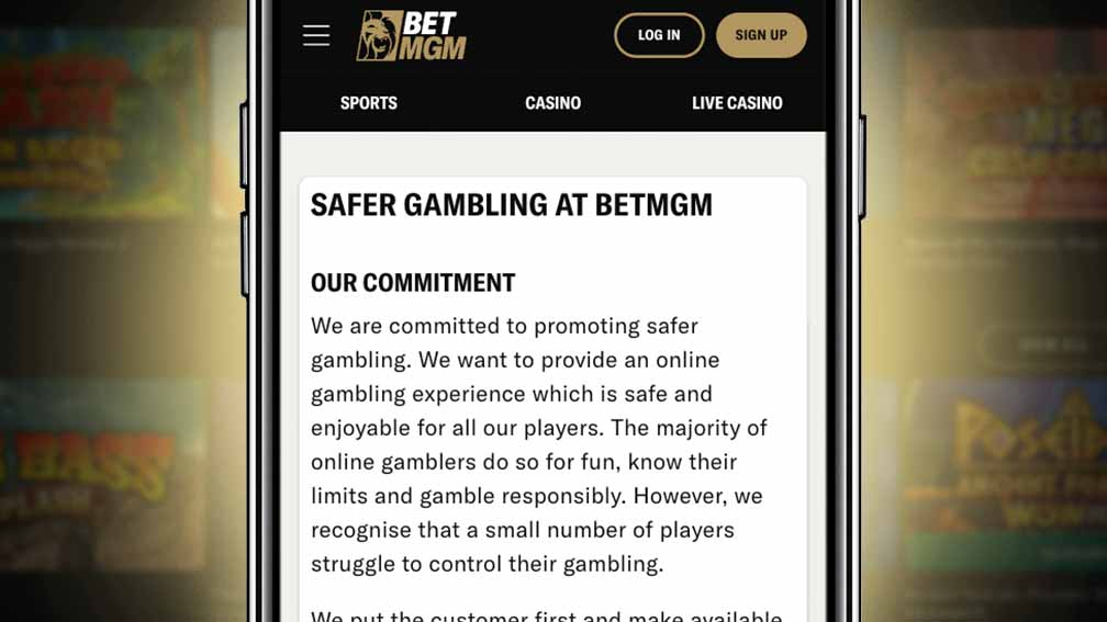BetMGM Safe Gambling